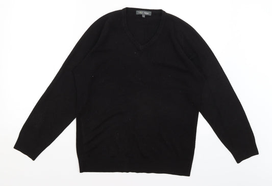 m&s Mens Black   Pullover Jumper Size S