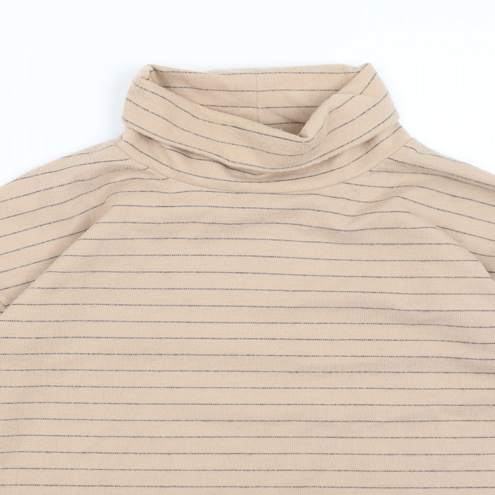 Primark Womens Brown Striped  Pullover Jumper Size XS