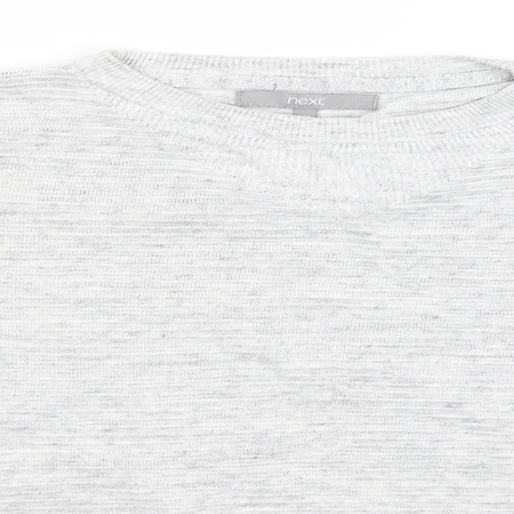 Womens UK Size 14 NEXT Grey Pullover Jumper
