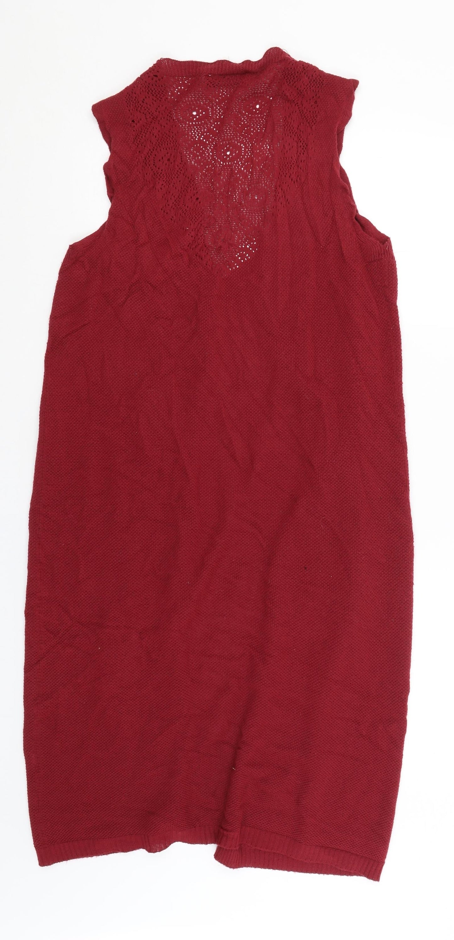 Ilmek Womens Red   Shrug Jumper Size S
