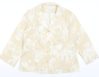 Womens UK Size 14 Mandy Marsh Beige Jacket