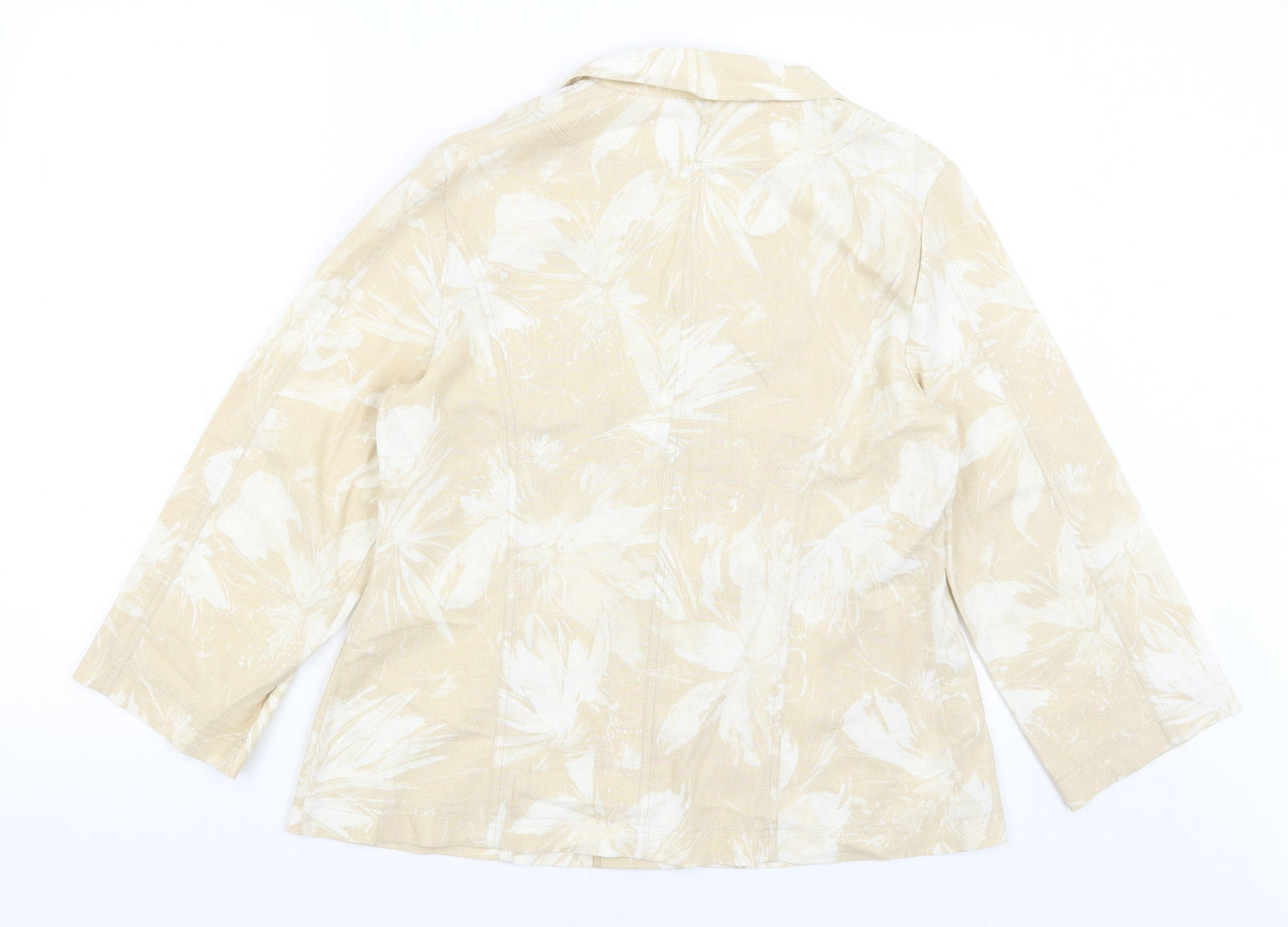 Womens UK Size 14 Mandy Marsh Beige Jacket