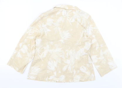 Womens UK Size 14 Mandy Marsh Beige Jacket