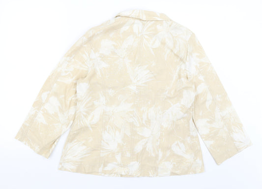 Womens UK Size 14 Mandy Marsh Beige Jacket