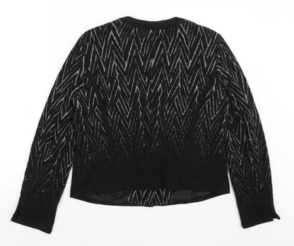 Gerry Weber Womens Black   Cardigan Jumper Size 14