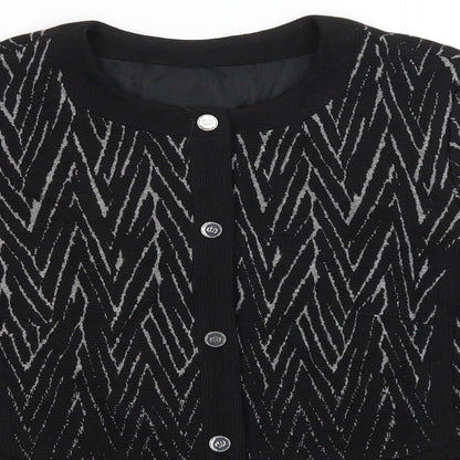 Gerry Weber Womens Black   Cardigan Jumper Size 14