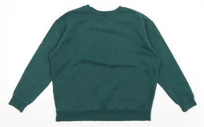Primark Womens Green   Pullover Jumper Size M  - Girl Empowered