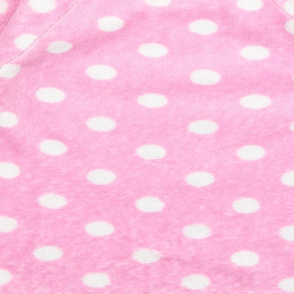 PJ Collection Girls Pink Polka Dot  Top Pyjama Top Size 7-8 Years  - Cat
