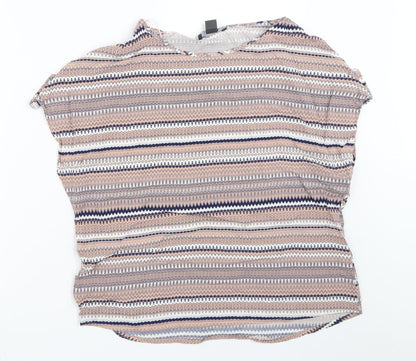 Primark Womens Beige   Basic Blouse Size 14