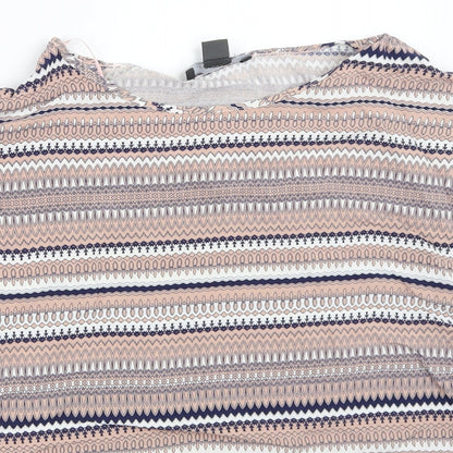 Primark Womens Beige   Basic Blouse Size 14