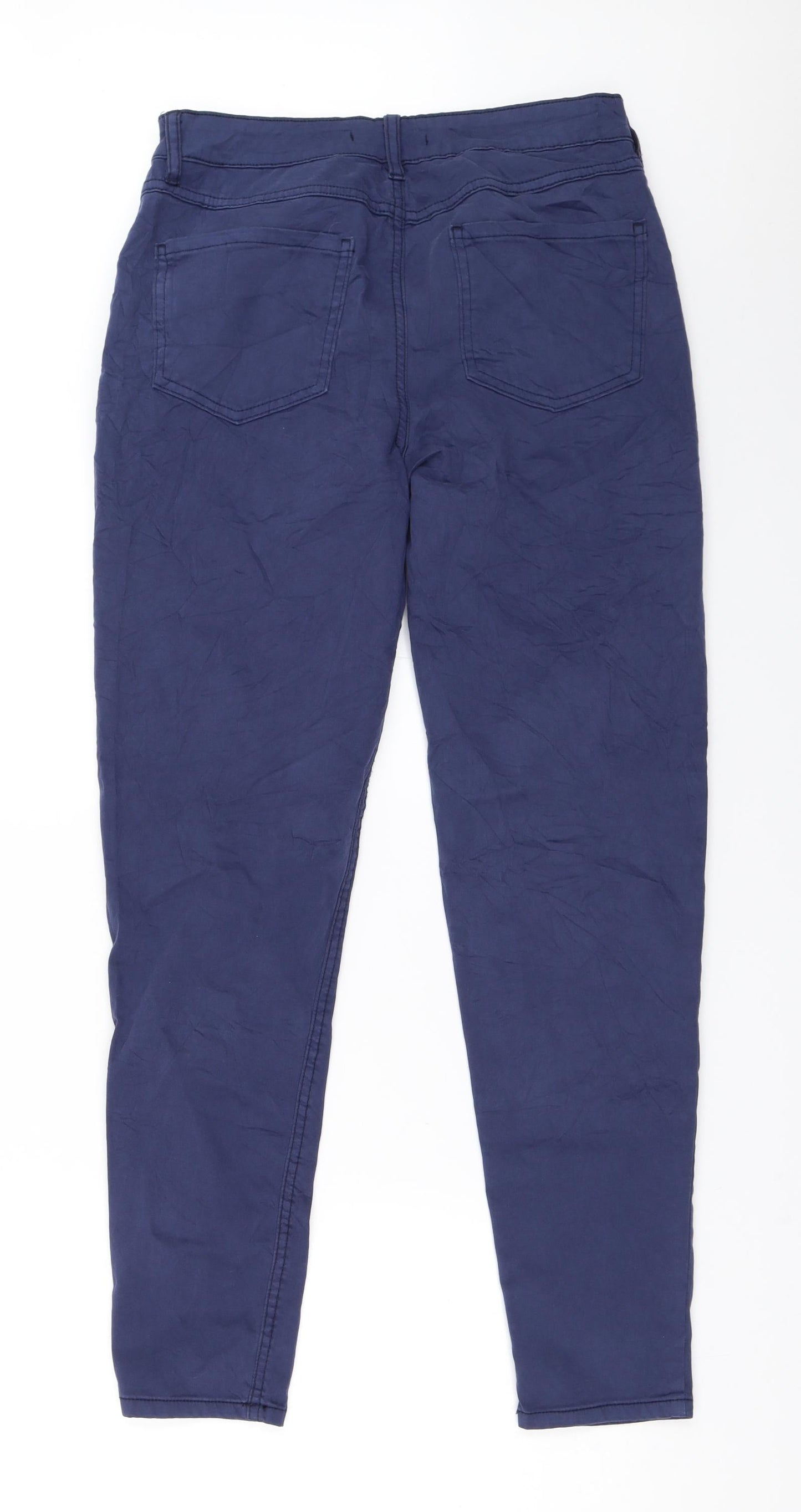 Womens UK Size 28 in Preworn Regular Fit Skinny Blue Jeans
