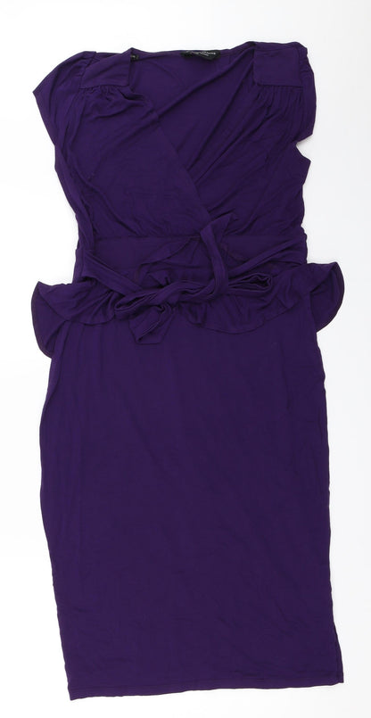 Dorothy Perkins Womens Purple   Shift  Size 12
