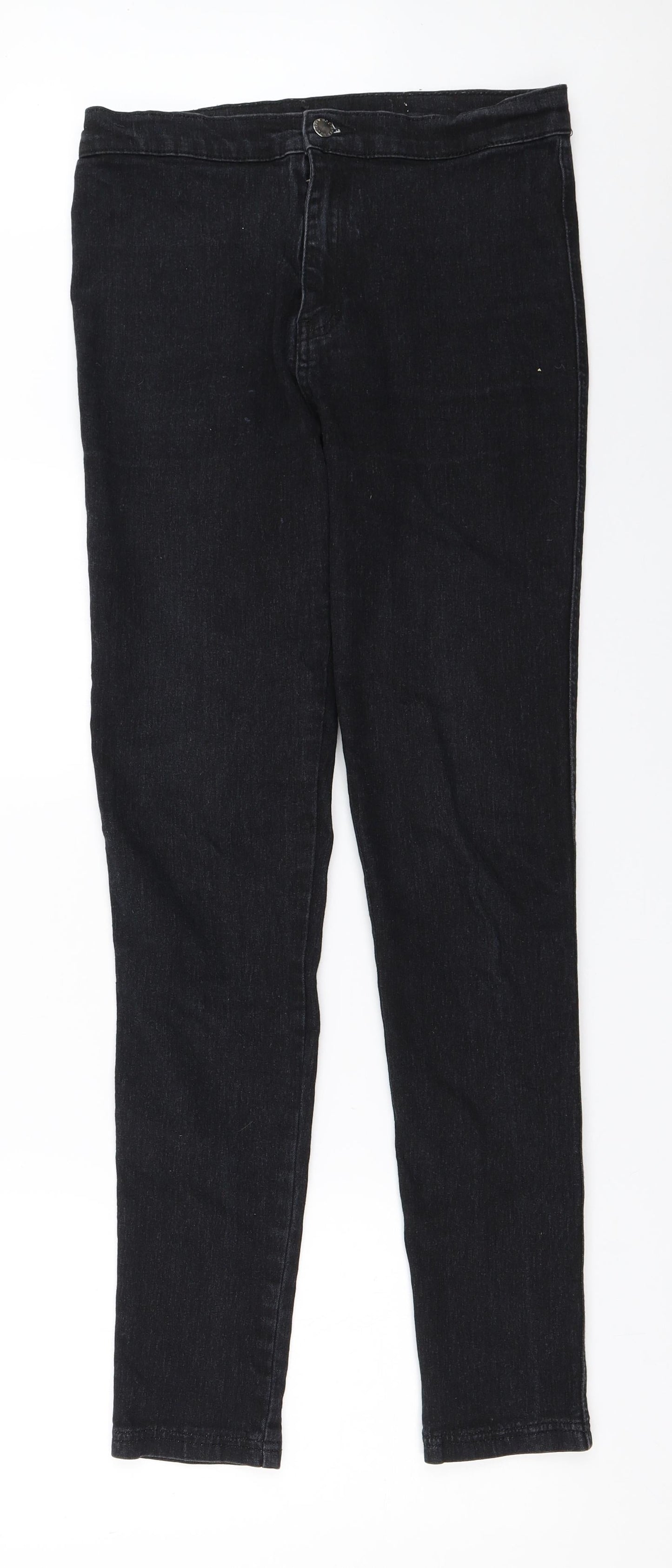 Rock & Rev Womens Black   Skinny Jeans Size 14 L30.5 in