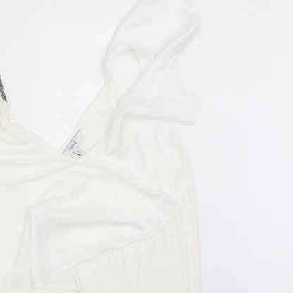 NEXT Womens White   Basic Blouse Size 12