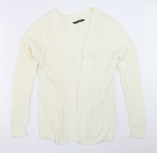 Womens UK Size 12 Select Ivory Cardigan Jumper