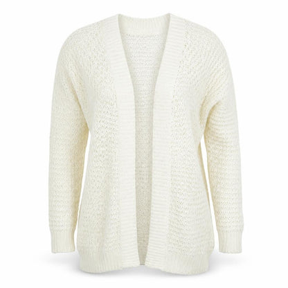Womens UK Size 12 Select Ivory Cardigan Jumper