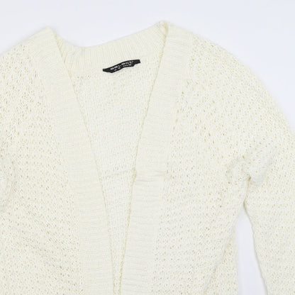 Womens UK Size 12 Select Ivory Cardigan Jumper