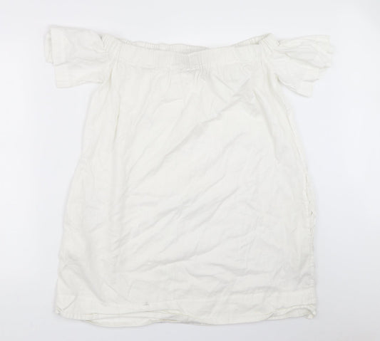 French Connection Womens Ivory   Shift  Size M