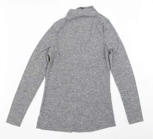 Womens UK Size 10 River Island Grey Pullover Jumper