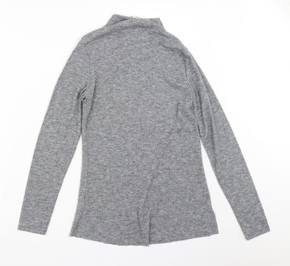 Womens UK Size 10 River Island Grey Pullover Jumper
