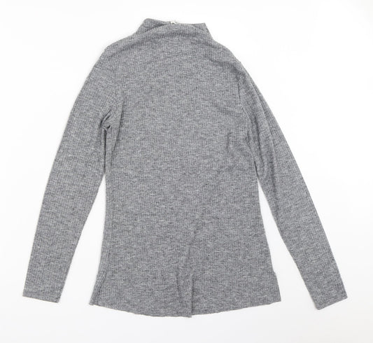 Womens UK Size 10 River Island Grey Pullover Jumper