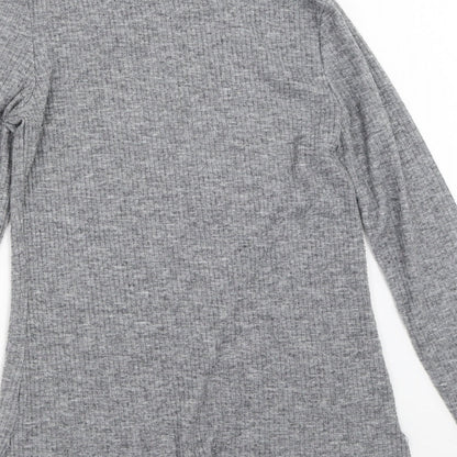 Womens UK Size 10 River Island Grey Pullover Jumper