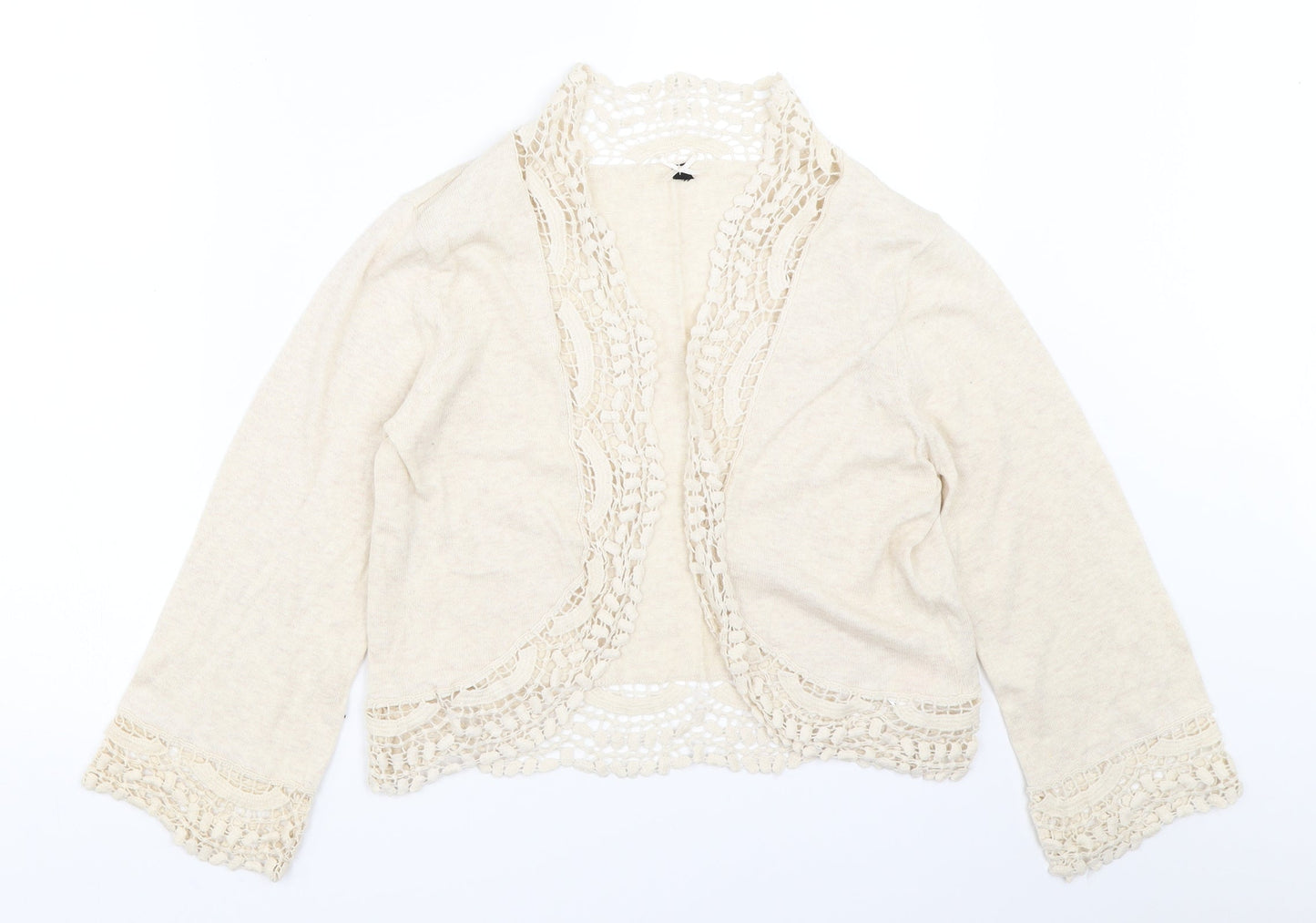 Womens UK Size 12 Atmosphere Ivory Cardigan Jumper