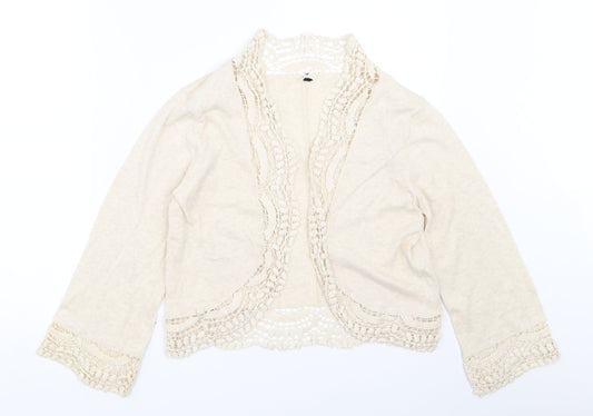 Womens UK Size 12 Atmosphere Ivory Cardigan Jumper