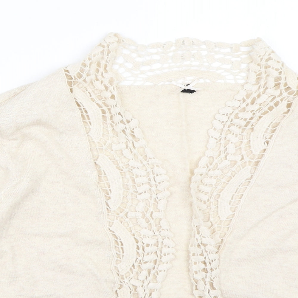 Womens UK Size 12 Atmosphere Ivory Cardigan Jumper