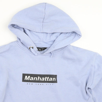 New Look Girls Blue   Pullover Hoodie Size 12-13 Years