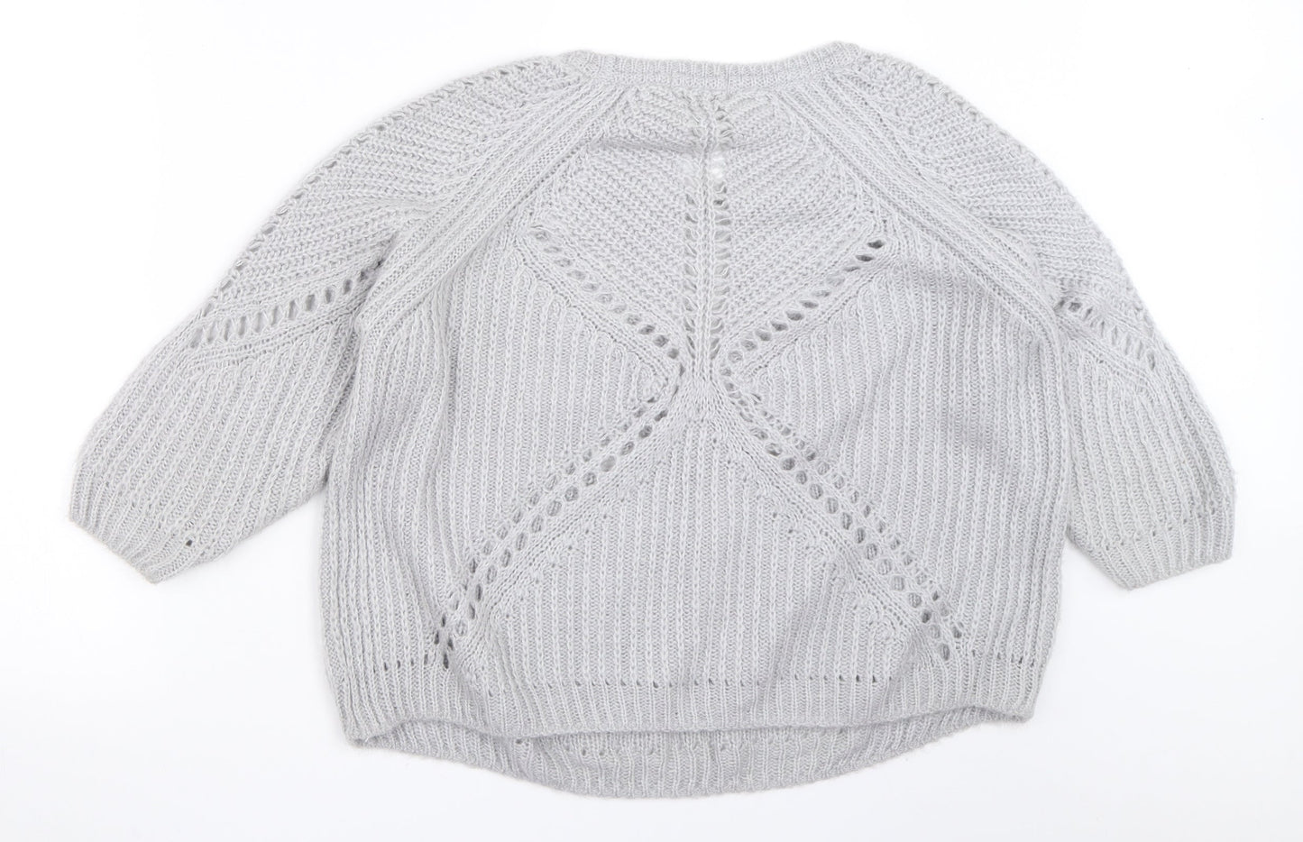 Womens UK Size 14 NEXT Grey Pullover Jumper