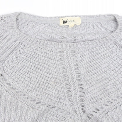 Womens UK Size 14 NEXT Grey Pullover Jumper