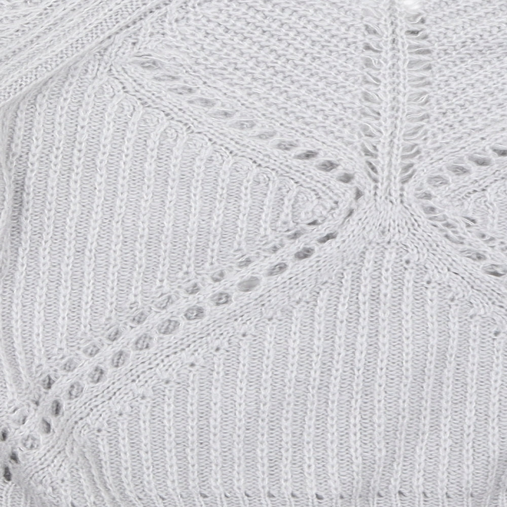 Womens UK Size 14 NEXT Grey Pullover Jumper