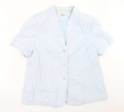 ELVI Womens Blue   Jacket  Size 20