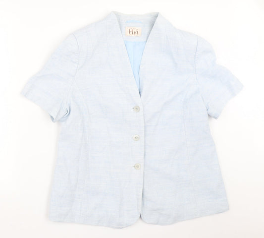 ELVI Womens Blue   Jacket  Size 20