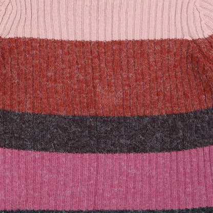 Womens UK Size XS Preworn Pink Pullover Jumper