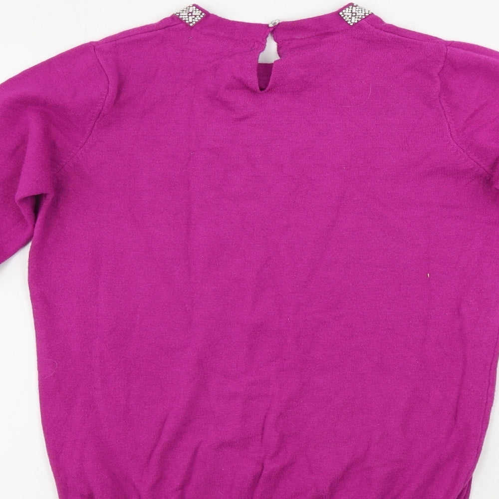 Primark  Womens Purple   Pullover Jumper Size XS