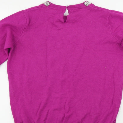 Primark  Womens Purple   Pullover Jumper Size XS