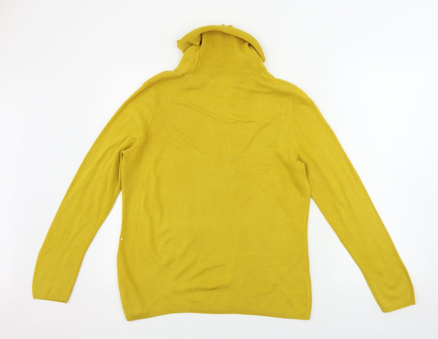 Womens UK Size S Bonmarché Yellow Pullover Jumper