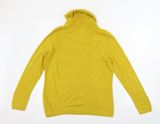 Womens UK Size S Bonmarché Yellow Pullover Jumper