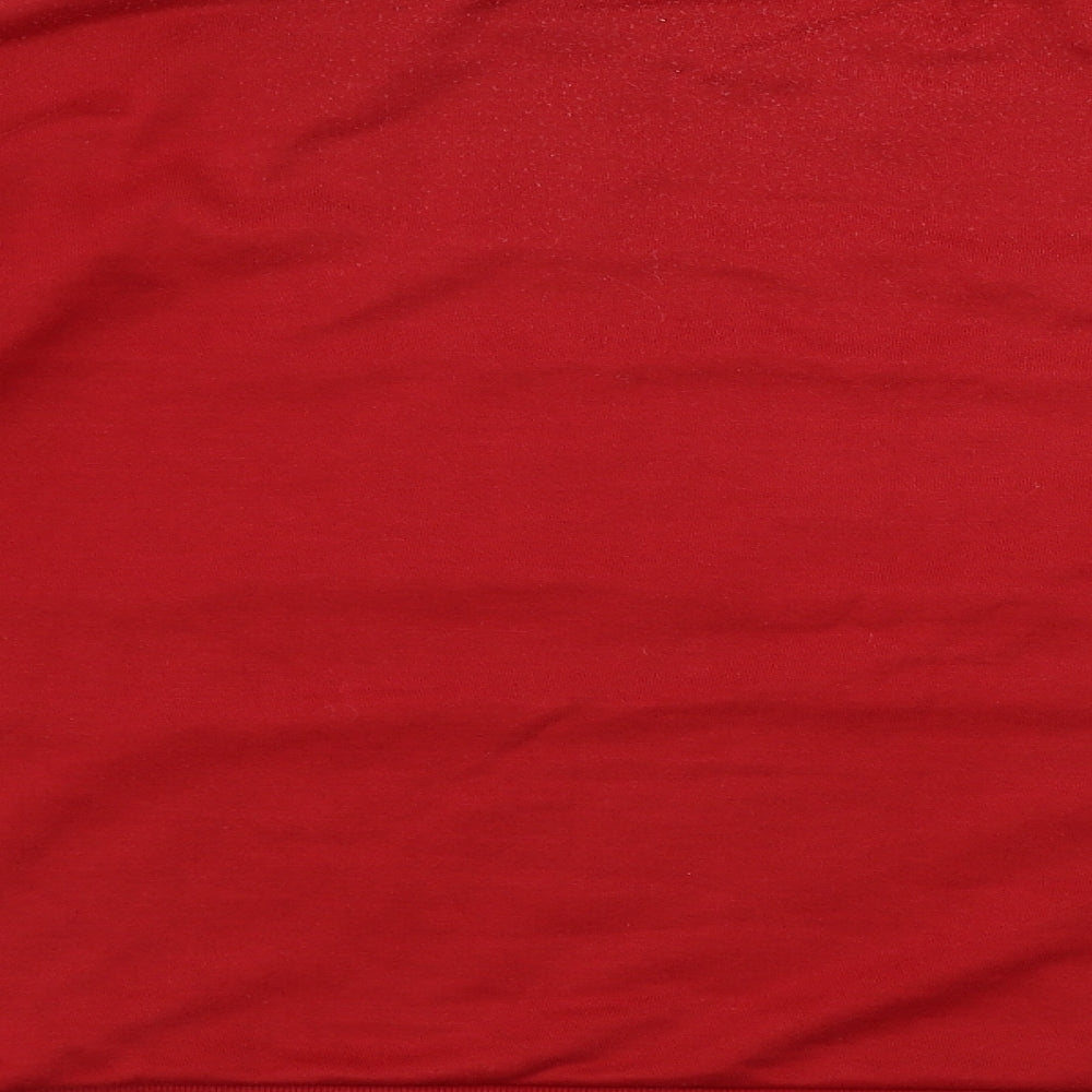 Womens UK Size 18 New Look Red Pullover Jumper