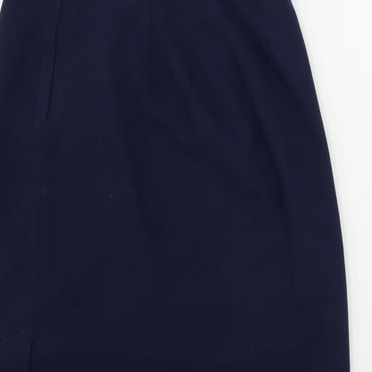 paul  Womens Blue   A-Line Skirt Size 14