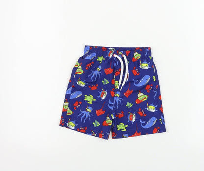 TU Boys Blue   Cropped Trousers Size 18-24 Months
