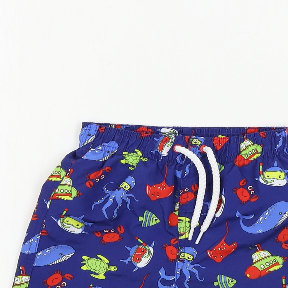 TU Boys Blue   Cropped Trousers Size 18-24 Months
