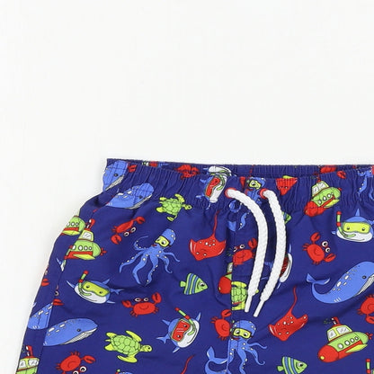 TU Boys Blue   Cropped Trousers Size 18-24 Months
