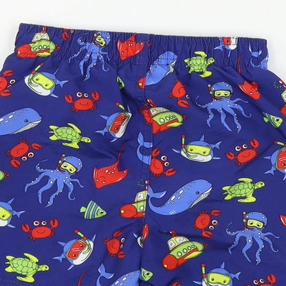 TU Boys Blue   Cropped Trousers Size 18-24 Months