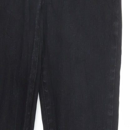 Primark Womens Black  Denim Skinny Jeans Size 10 L27 in