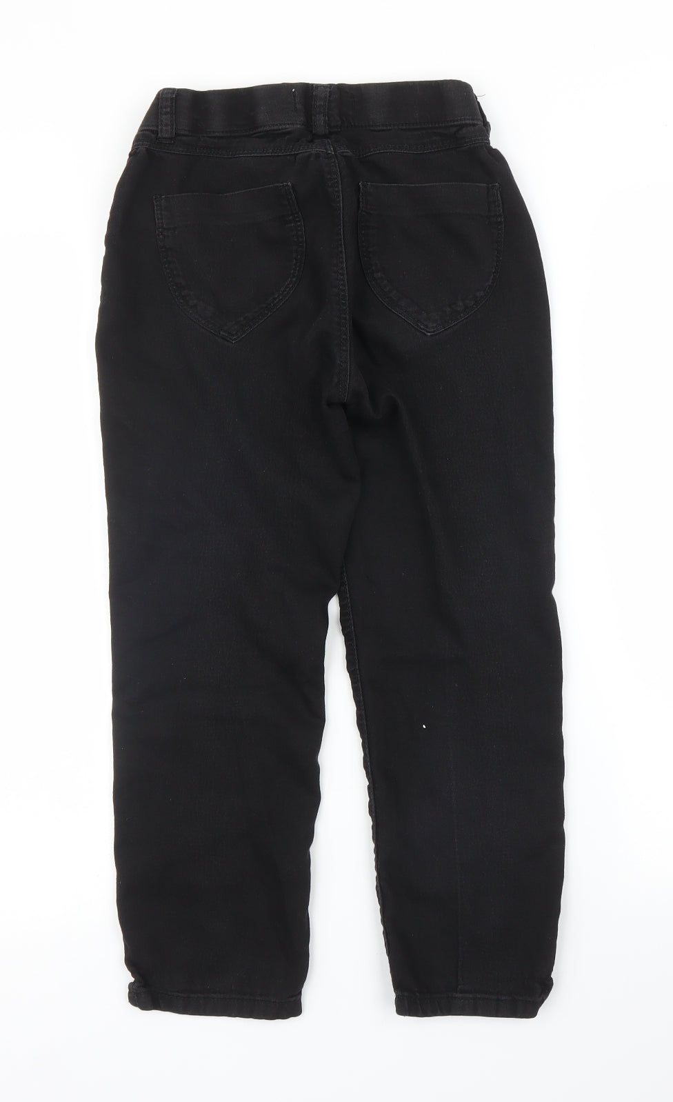 Womens UK Size 6 Dorothy Perkins Regular Fit Capri Black Trousers