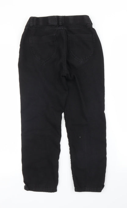Womens UK Size 6 Dorothy Perkins Regular Fit Capri Black Trousers