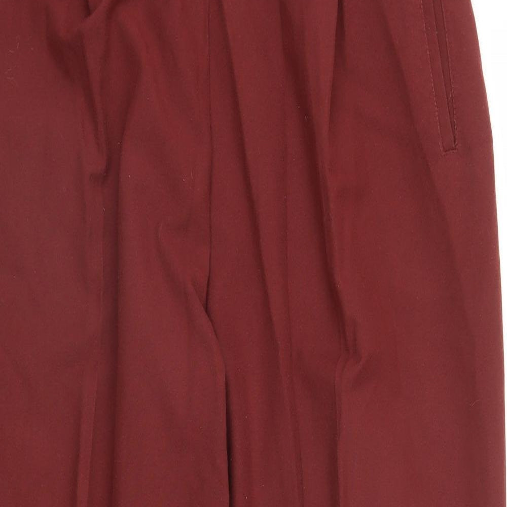 Womens UK Size 32 in M&S Regular Fit Pedal Pusher Purple Trousers